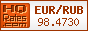 Курс Евро (EUR) к Российскому рублю (RUR)