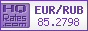 ���� ���� (EUR) � ����������� ����� (RUR)