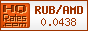 Курс Российского рубля к 100 Армянских драмов (RUR/AMD) на сегодня